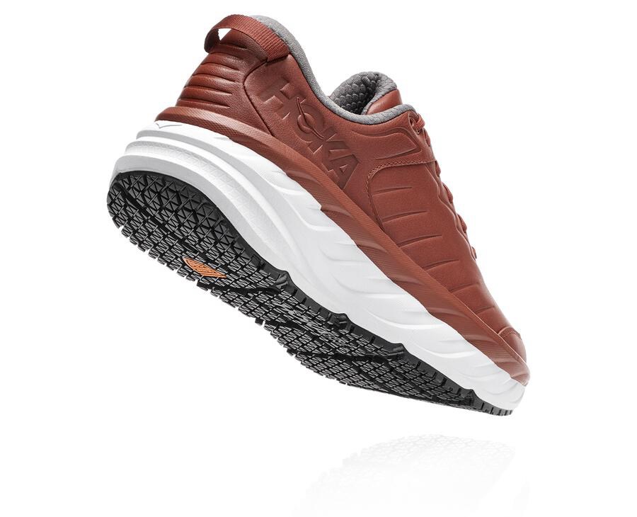 Hoka One One Tenisky Panske Hnede - Bondi Sr - 76083-DPVC